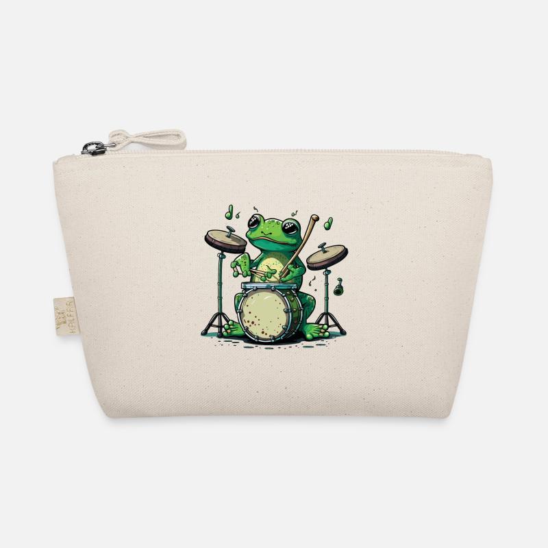 Rhythmic Frog Organic Pouch