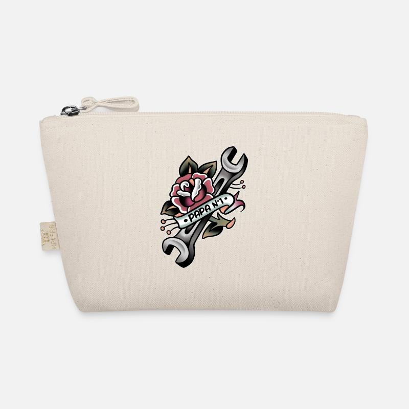 Handwerker der alten Schule Papa Nummer 1 Bio-Täschchen