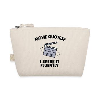 Watch Movies Statement Cinema Movies Theatre - Organic Pouch - nature - Front