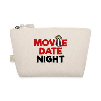 Movies Popcorn Statement Movie Night Movie Night Movies - Organic Pouch - nature - Front
