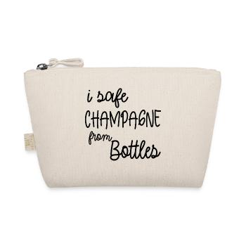 I safe ... from Bottles - Organic Pouch - nature - Front