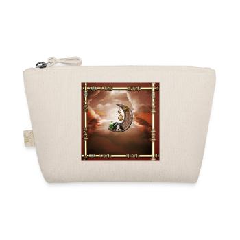 Lune steampunk avec chiot - Trousse biologique - nature - Devant