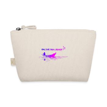 On the sea again .. sketch art boat lovers - Organic Pouch - nature - Front