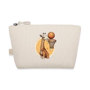Giraffe on the Court - Organic Pouch - nature - Front