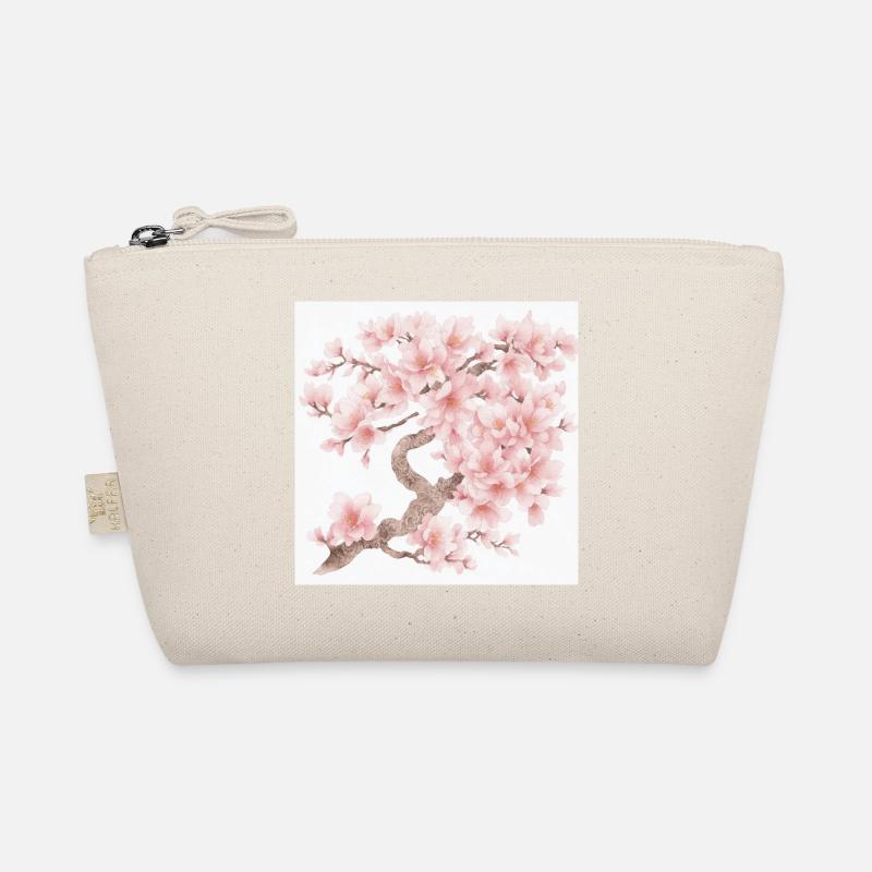 Japanese cherry tree blossoms Organic Pouch