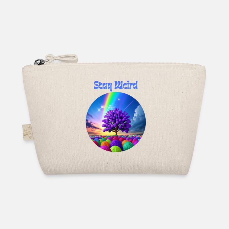 Stay Weird, arbre abstrait de couleurs Trousse biologique
