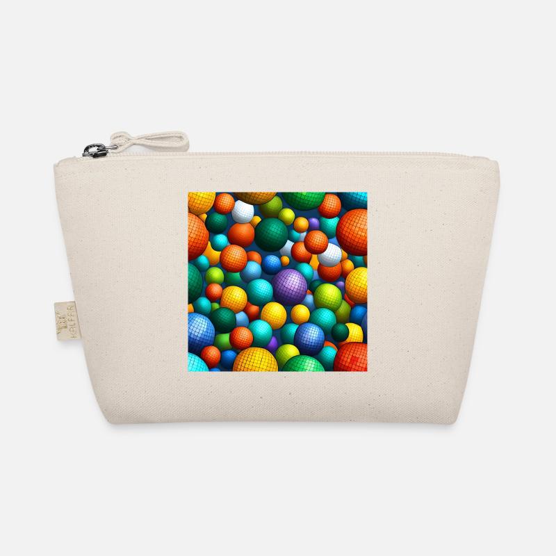 Regenbogen-Mosaik-Kugeln Bio-Täschchen