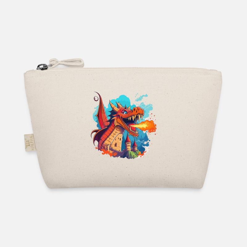 Der feuerspeiende Drache Bio-Täschchen