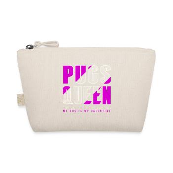 Pugs Queen - Organic Pouch - nature - Front