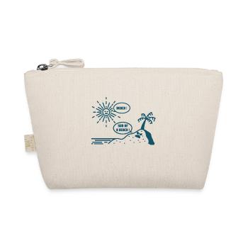 BEACH ! SUN OF A BEACH ! (plage, été, vacances) - Trousse biologique - nature - Devant