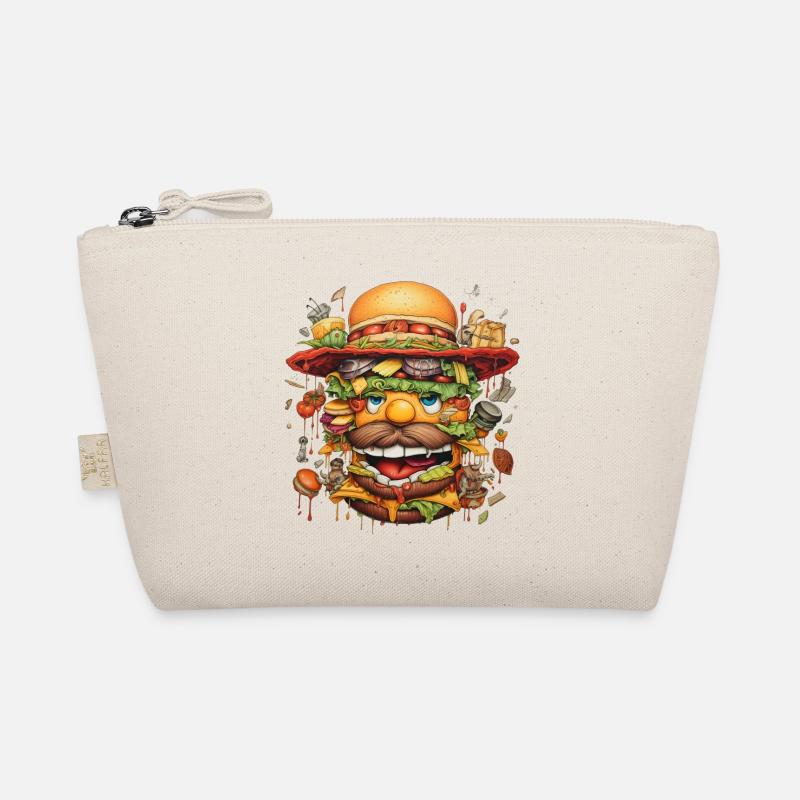 Wild Citizen Caricature Face Organic Pouch