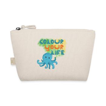 Graffiti Squid - Organic Pouch - nature - Front