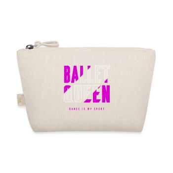 Ballett Königin - Bio-Täschchen - Natur - Vorne
