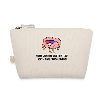 Movies Statement Movie Watching Theatre Streaming - Organic Pouch - nature - Front