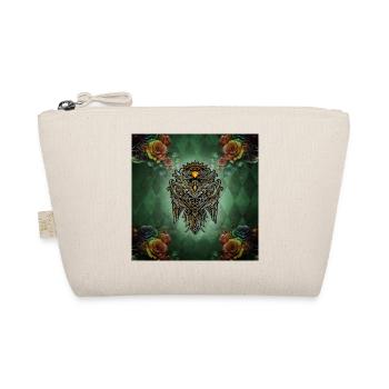 Hibou génial avec des roses - Trousse biologique - nature - Devant
