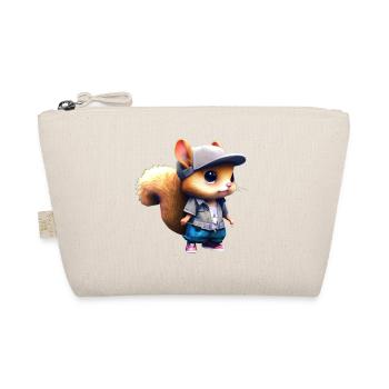 Un adorable écureuil chibi en tenue urbaine - Trousse biologique - nature - Devant