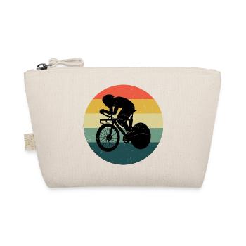 Road Bike Road Cyclist Men Road Cycling - Organic Pouch - nature - Front