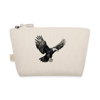 Eagle on its way to land - Organic Pouch - nature - Front