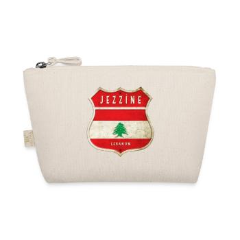 Jezzine Libanon Wappen Flaggen Design - Bio-Täschchen - Natur - Vorne