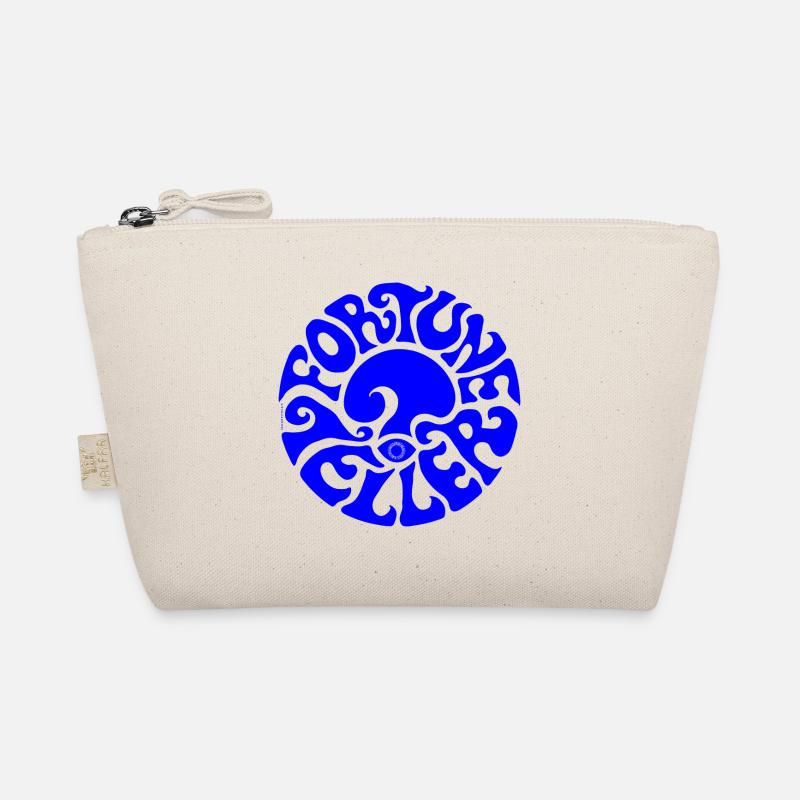 FORTUNE TELLER - blue - fortune teller psychedelic Organic Pouch