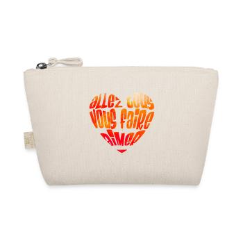 Allez tous vous faire aimer - Trousse biologique - nature - Devant