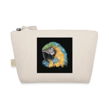 Colored parrot with watercolor style - Organic Pouch - nature - Front