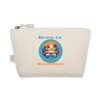 Born in Summer - Organic Pouch - nature - Front