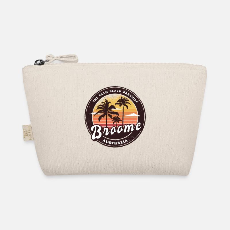 Broome Australia palm design Organic Pouch