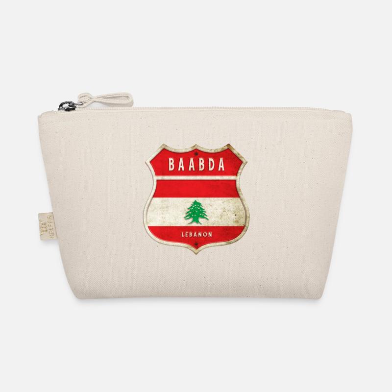 Baabda Libanon Wappen Flaggen Design Bio-Täschchen