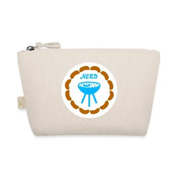 Sausage Chain Grilling Nerd Camping Bratwurst Grill - Organic Pouch - nature - Front