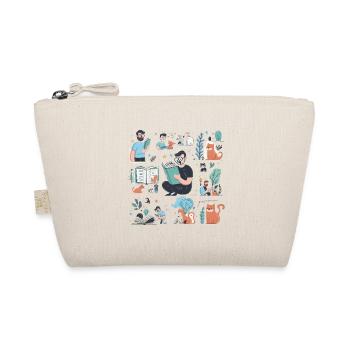 Journey by Train: Scenic Travel - Organic Pouch - nature - Front