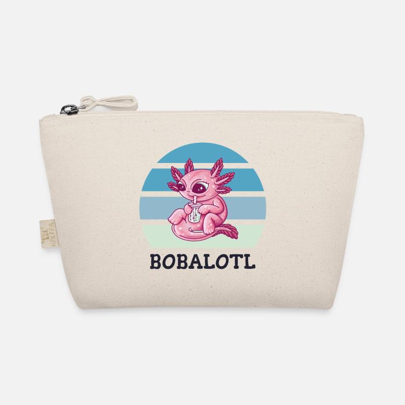 Boba Bubble Tea Axolotl Bobalotl Bio-Täschchen