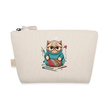 Chat à tricoter - Trousse biologique - nature - Devant