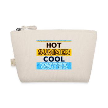 Hot summer cool water - Organic Pouch - nature - Front