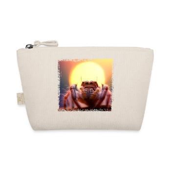 Jumping spider in the sunset - Organic Pouch - nature - Front