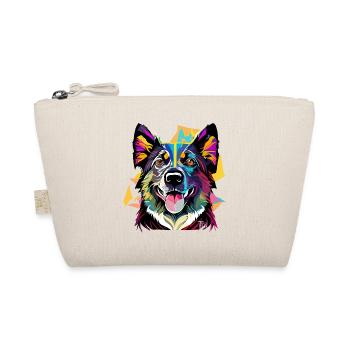 Schäferhund - Bio-Täschchen - Natur - Vorne