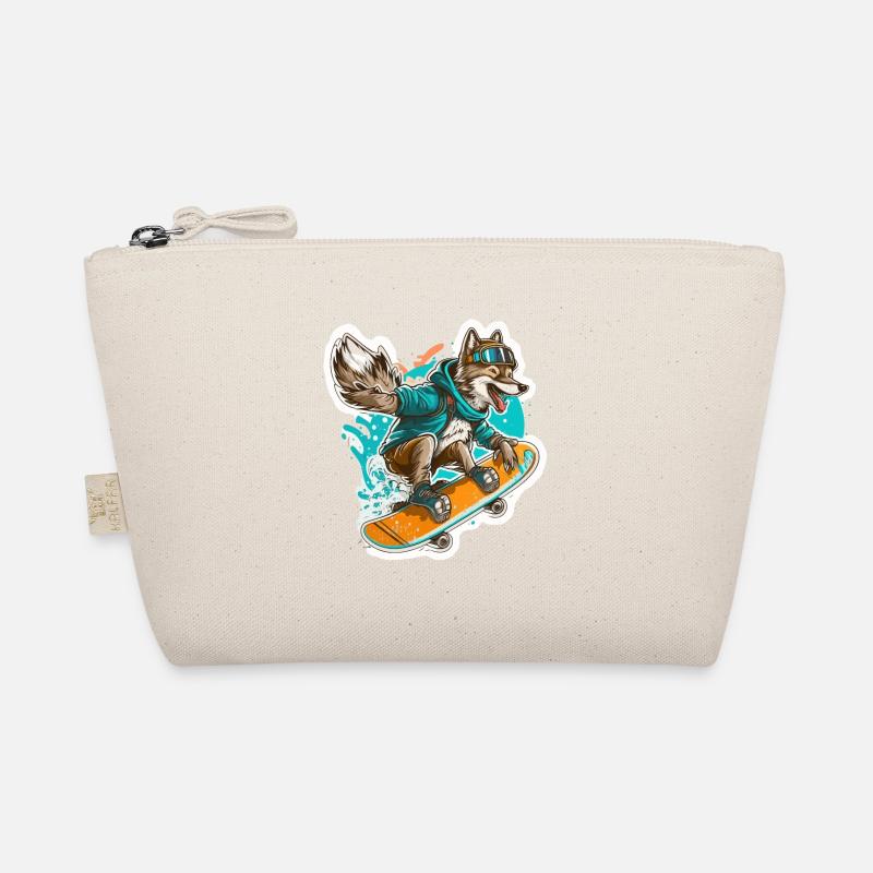 Wolf Boarder Organic Pouch