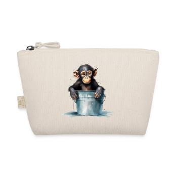 Monkey seeks cooling - Organic Pouch - nature - Front