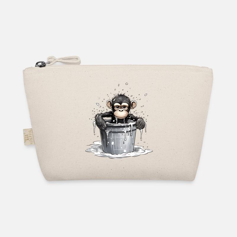 Monkey seeks cooling Organic Pouch