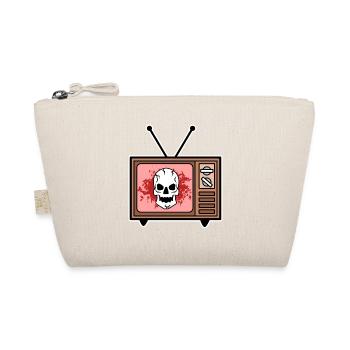 TV Night Movies Television Cineast Cinema Movies - Organic Pouch - nature - Front