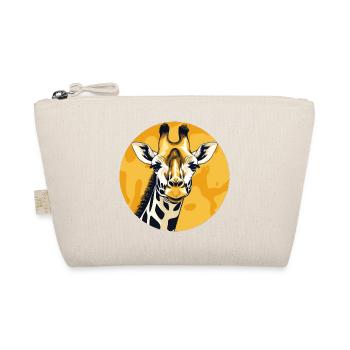 Giraffe - Organic Pouch - nature - Front