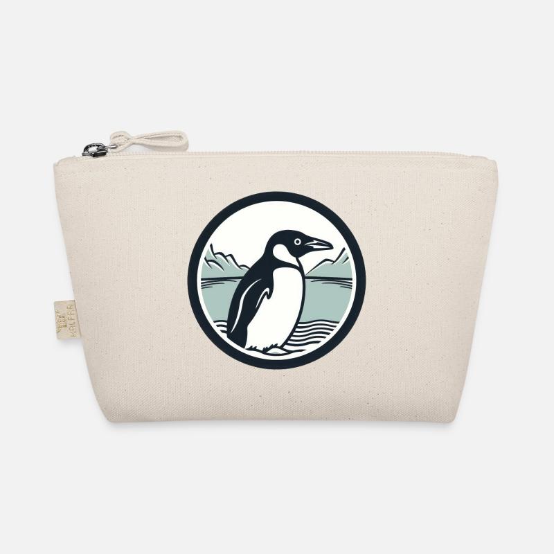 Pinguin - Bio-Täschchen - Natur