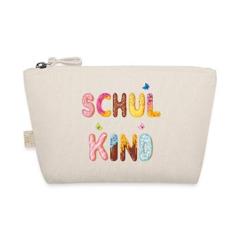 Schulkind Einschulung - Bio-Täschchen - Natur - Vorne