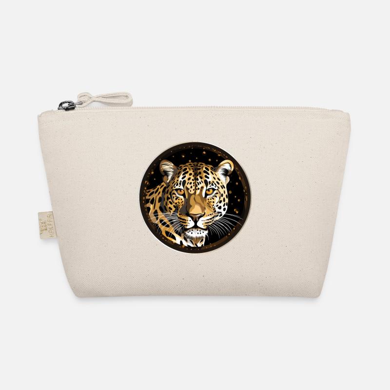 Leopard - Bio-Täschchen - Natur