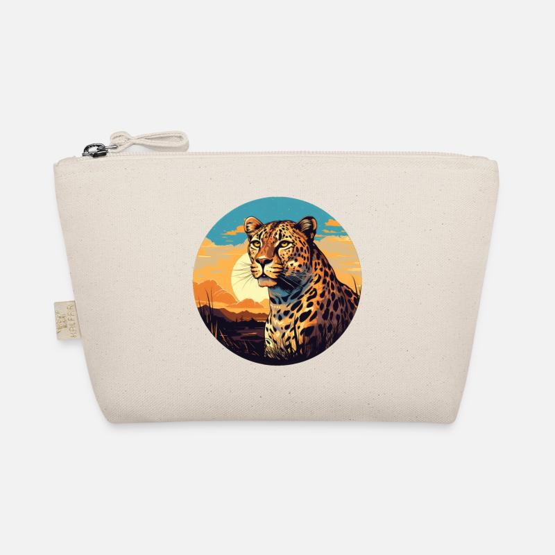 Leopard Organic Pouch