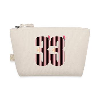 NUMÉRO 33 - TRENTE-TROIS - 33e anniversaire - Trousse biologique - nature - Devant