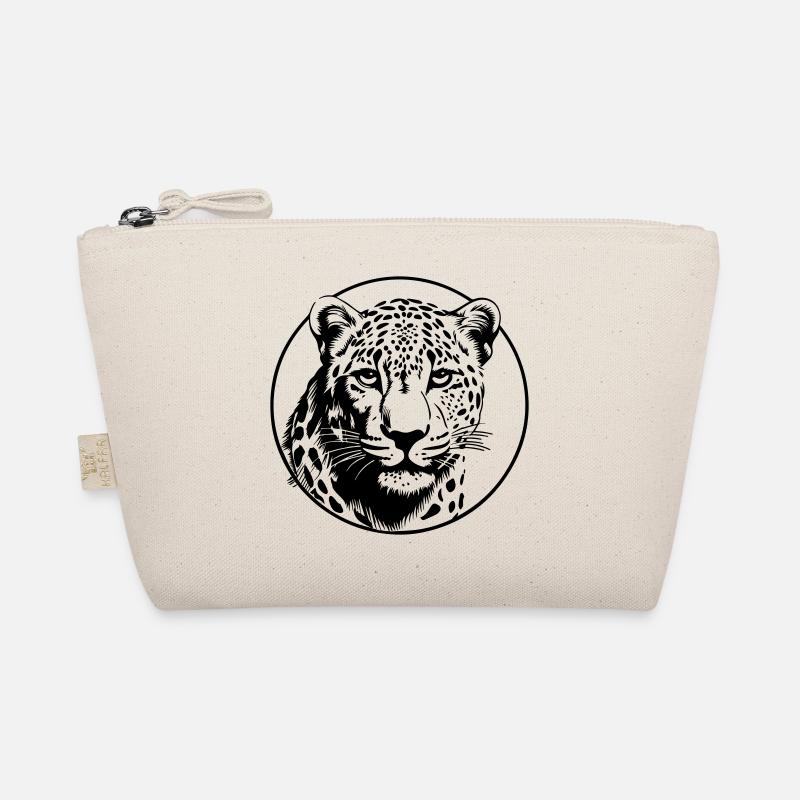 Leopard - Bio-Täschchen - Natur
