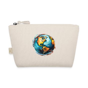 Globe in motion - Organic Pouch - nature - Front