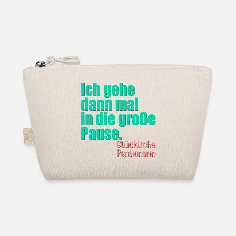 Abschiedsgeschenk Pensionärin Lehrerin Große Pause Bio-Täschchen