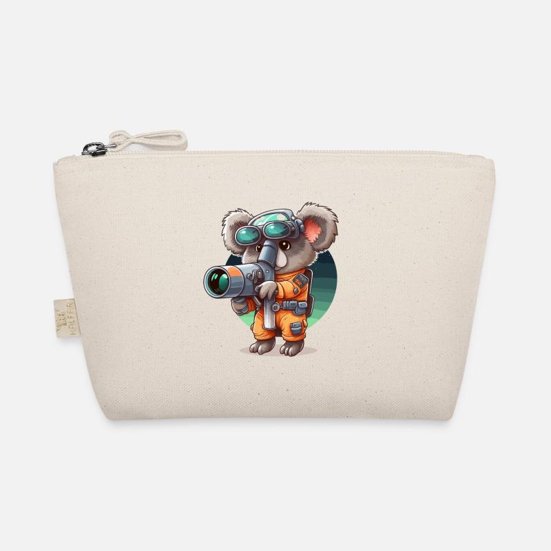 Weltraum-Koala Bio-Täschchen